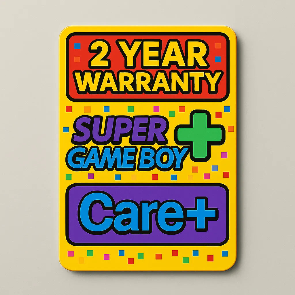 2 YEAR Warranty - SuperGameBoy Care+